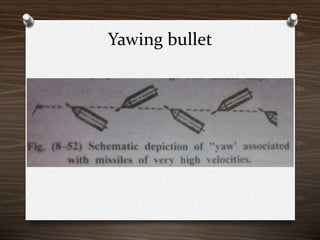 Yawing bullet
 