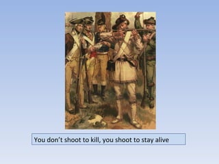 You don’t shoot to kill, you shoot to stay alive 