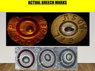 ACTUAL BREECH MARKS
 