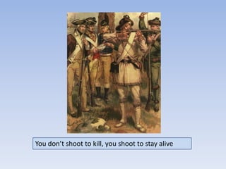 You don’t shoot to kill, you shoot to stay alive
 