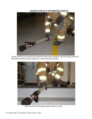 Fire Attack Training Considerations Capt Kiger