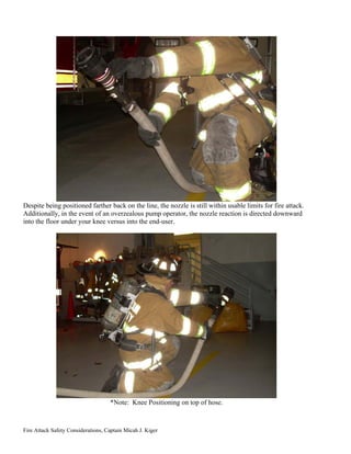 Fire Attack Training Considerations Capt Kiger