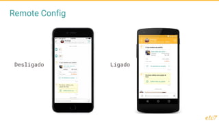 Remote Config
Desligado Ligado
 