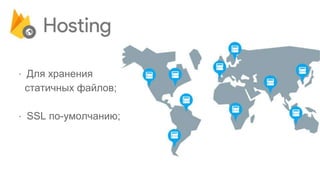 SectionX
SectionY
SectionZ
⋅ Для хранения
статичных файлов;
⋅ SSL по-умолчанию;
 