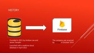 Firebase Introduce | PPTX
