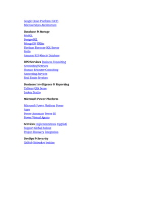 Firebase Service Development | PPT