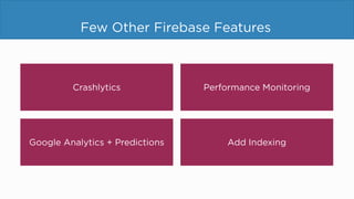 Firebase Performance Image Firebase on Android: The Big Picture | PDF