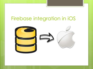 Firebase integration in iOS
 