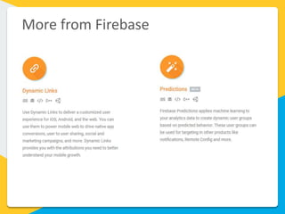 Firebase Introduction | PPTX