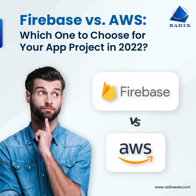 www.radixweb.com
Firebase vs. AWS:
Which One to Choose for
Your App Project in 2022?
 