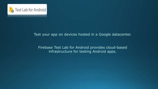 What is new in Firebase? | PPTX