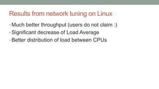 Tuning Linux Windows and Firebird for Heavy Workload | PDF