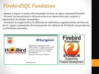 Firebird Data Base | PPTX
