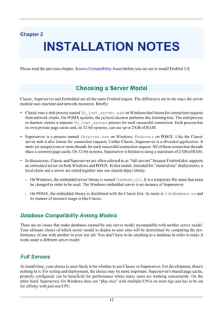 Firebird v2.1.4.installation guide | PDF