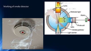 Working of smoke detector
 