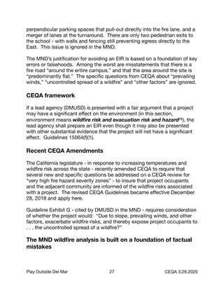 perpendicular parking spaces that pull-out directly into the ﬁre lane, and a
merger of lanes at the turnaround. There are ...