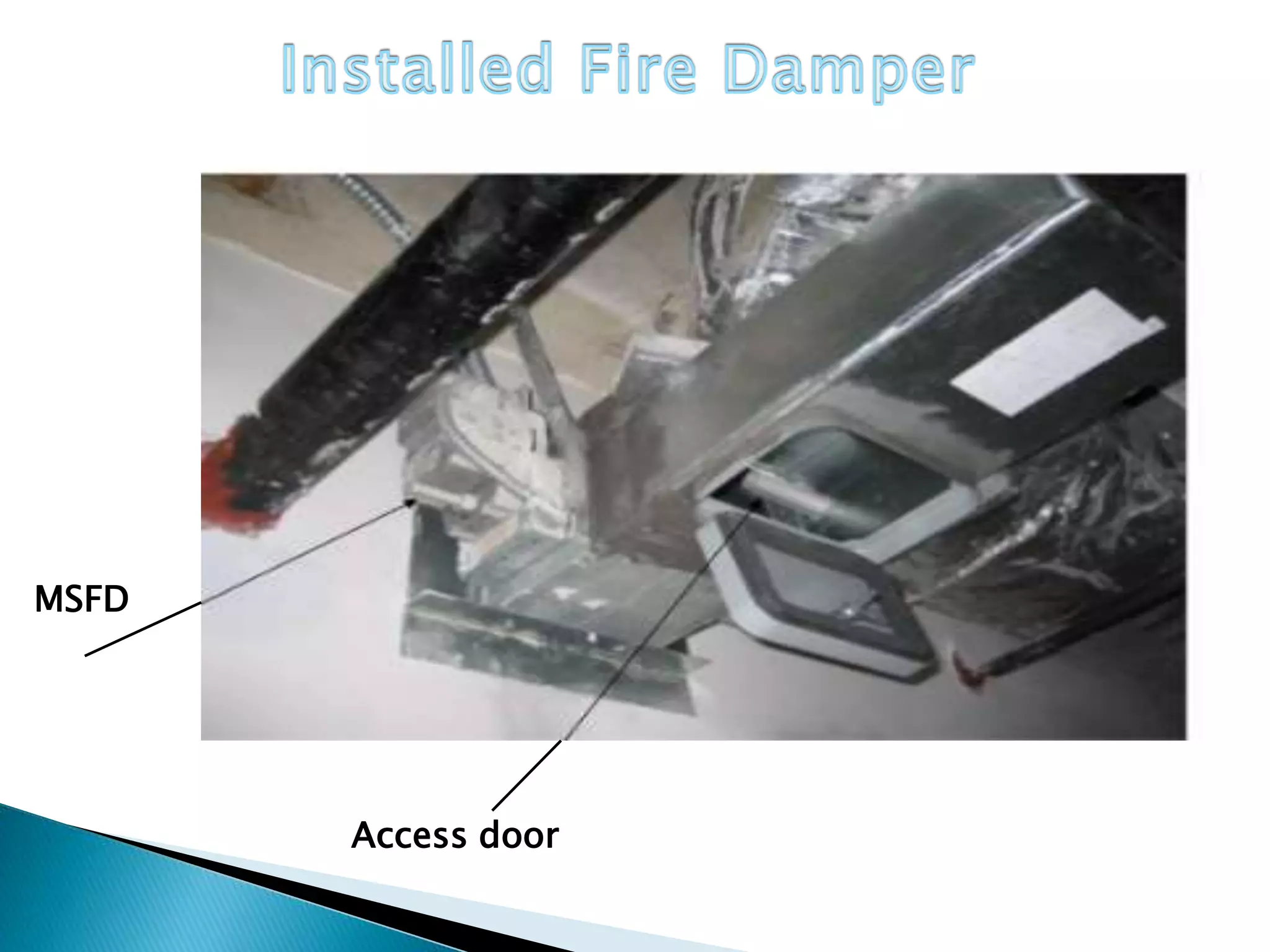 MSFD
Access door
 