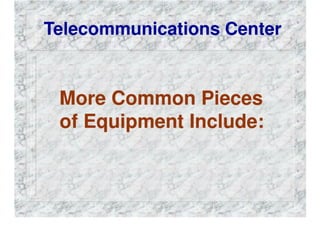 FIRE DEPARTMENT COMMUNICATIONS