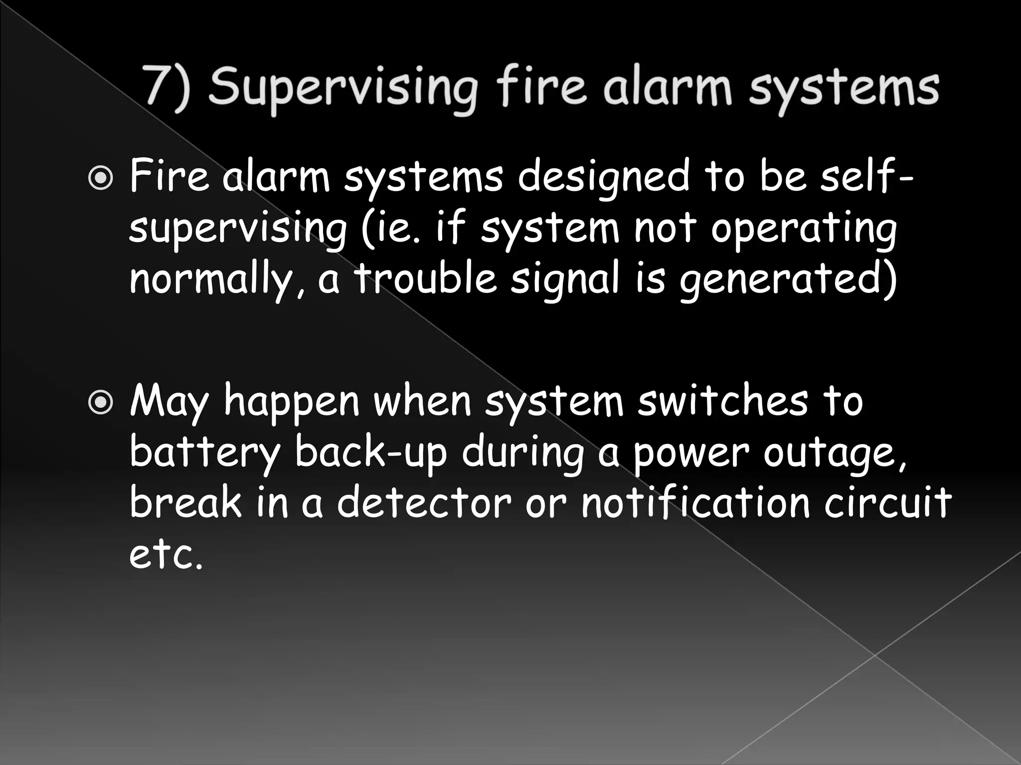 Fire Detection and Alarm Systems