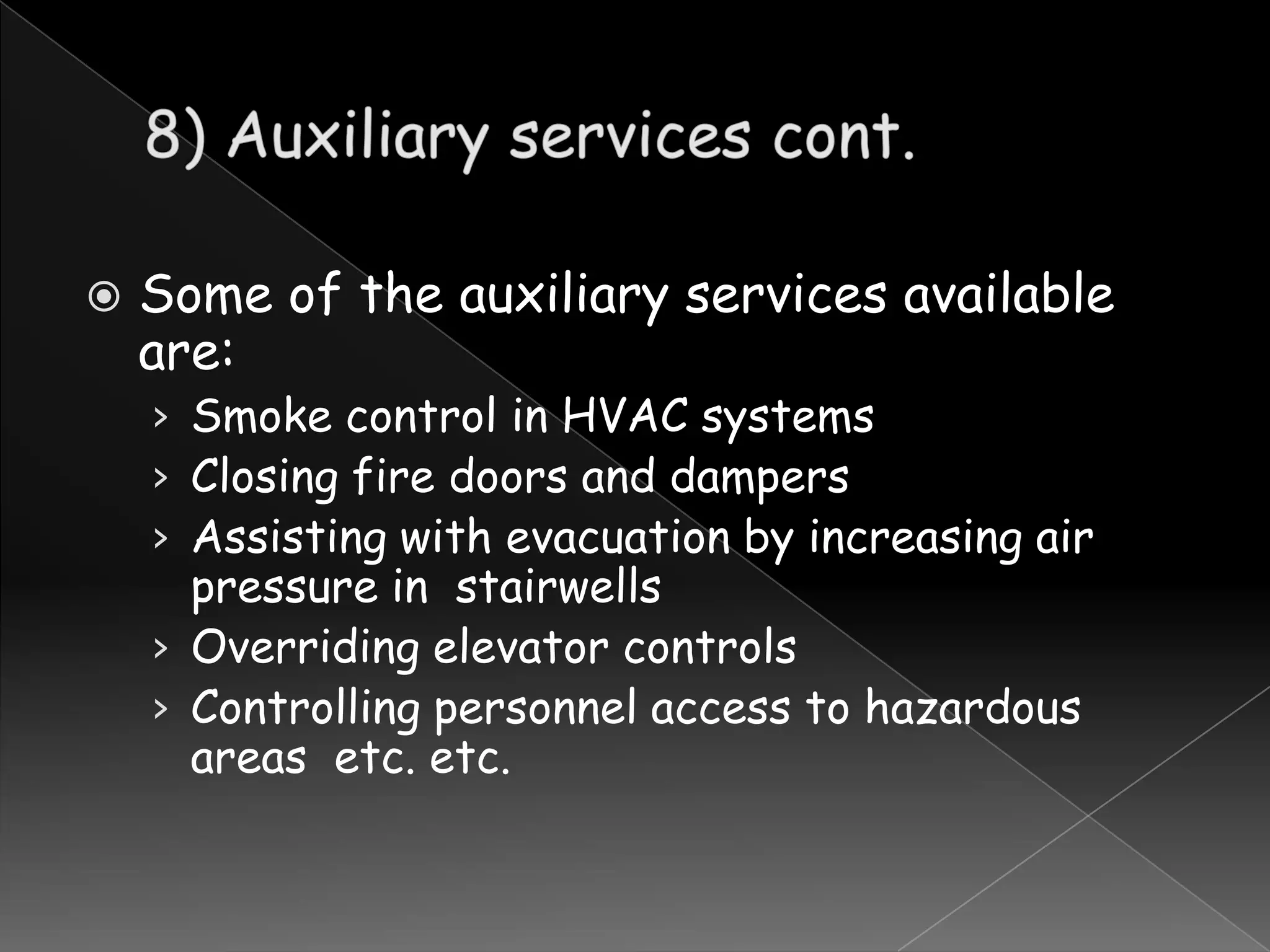 Fire Detection and Alarm Systems