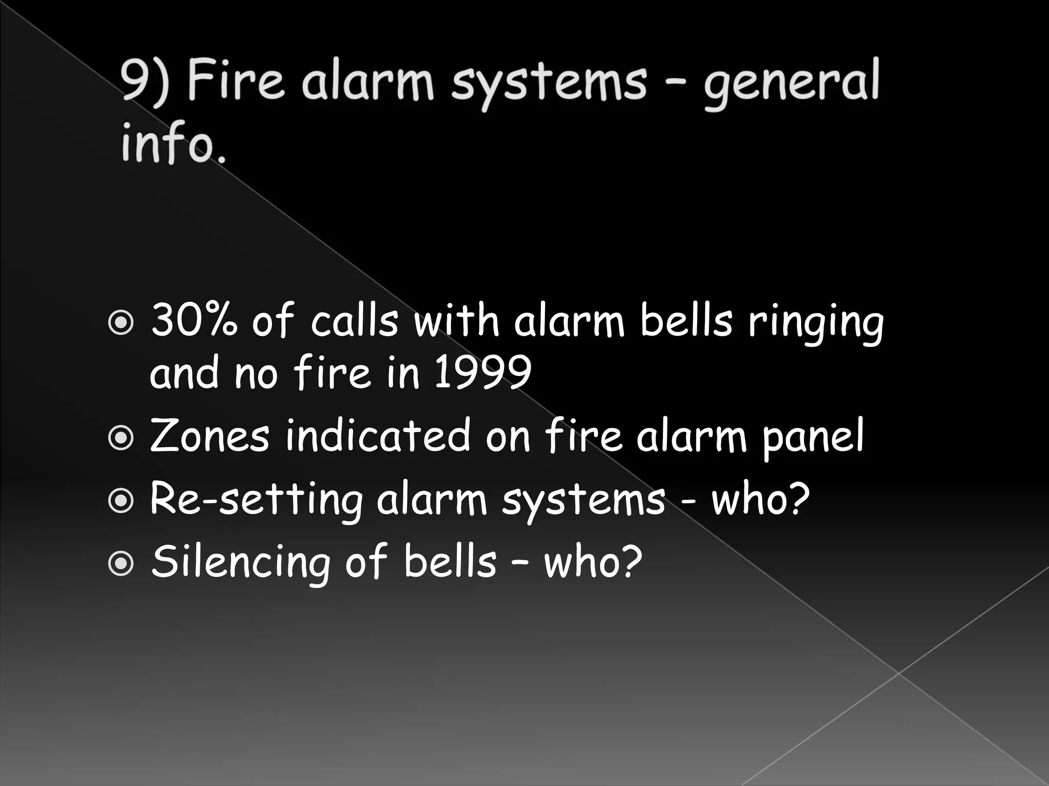 Fire Detection and Alarm Systems