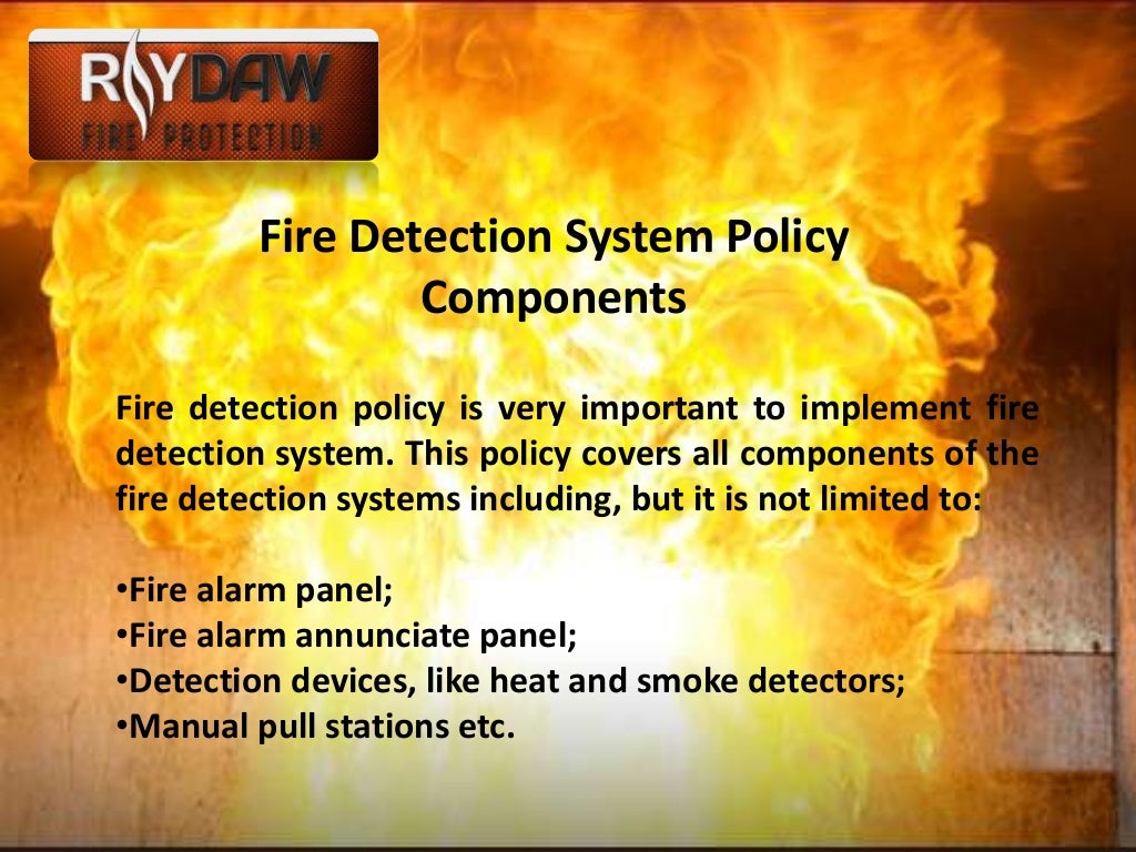 Fire Detection Systems UK Raydaw Fire Protection