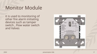 Fire Detector and Alarm System and equipments .pptx