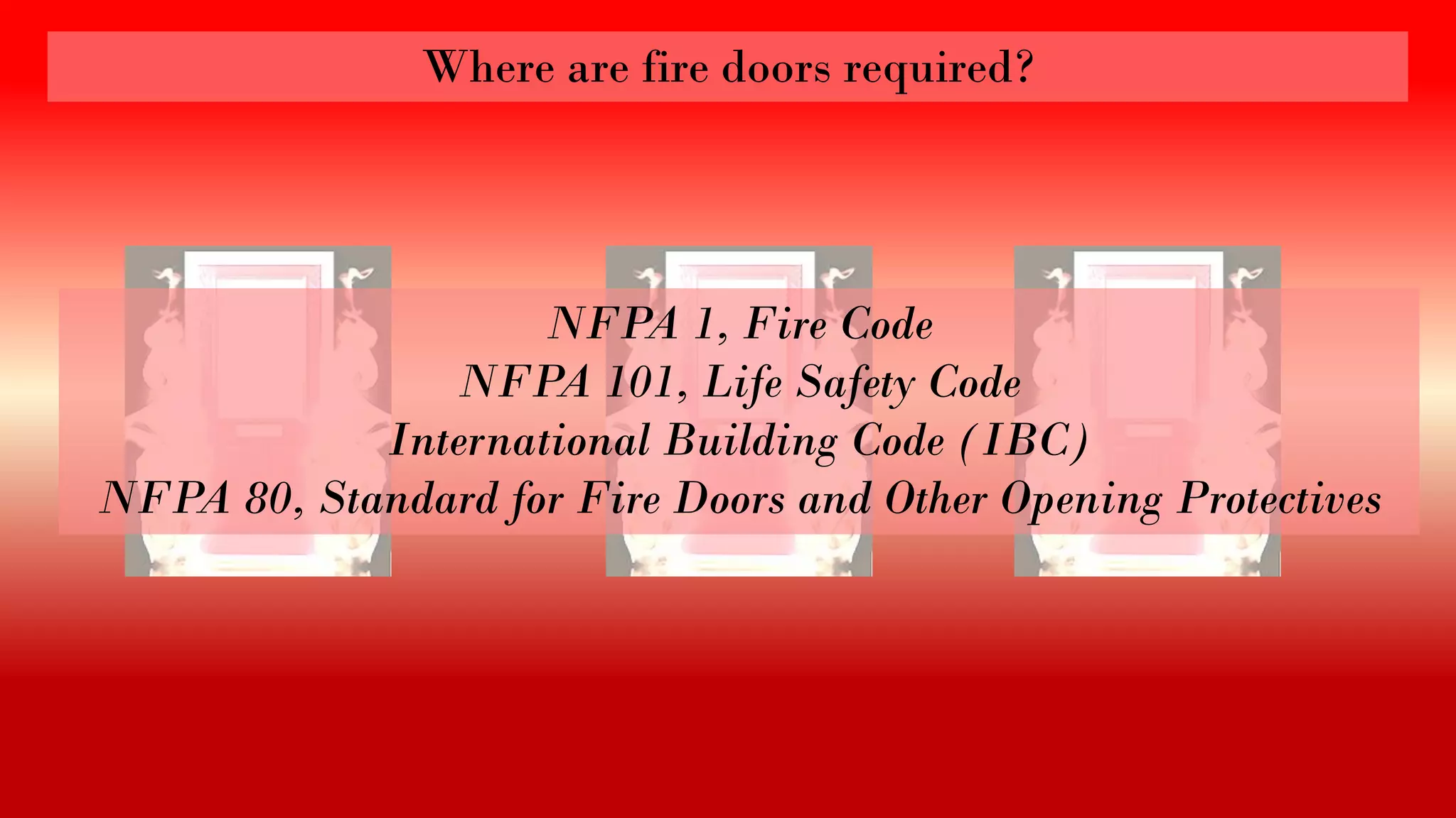 Compartmentation and Fire Doors | PDF