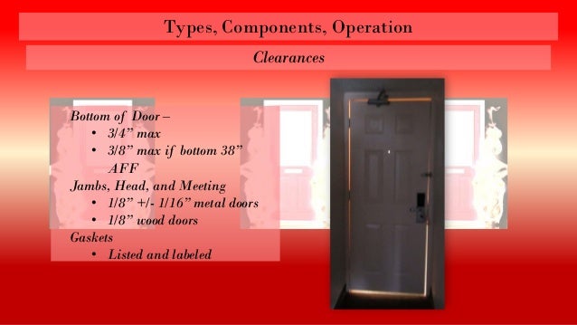 Compartmentation And Fire Doors