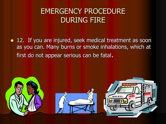 FIRE & EARTHQUAKE DRILL.ppt | First Aid | Injuries