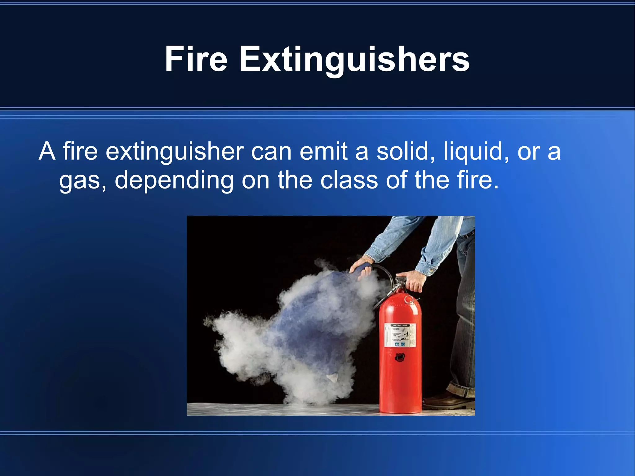 The Five Classes are A, B, C, D, and K 