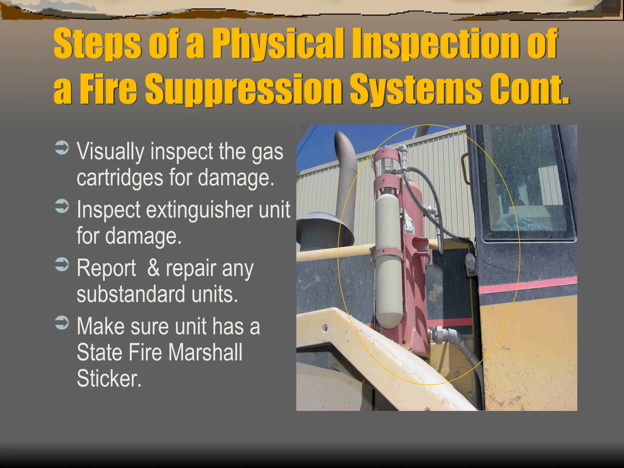 Fire Extinguishers Suppression Systems Ppt