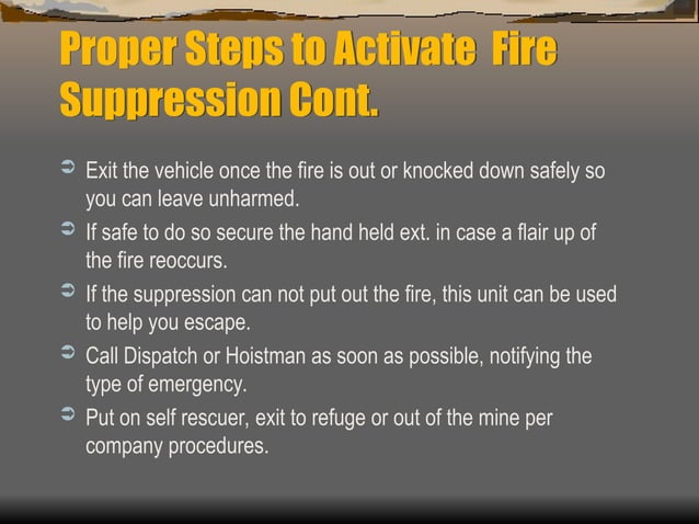 Fire Extinguishers Suppression Systems Ppt