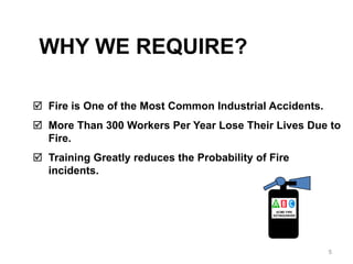 5
WHY WE REQUIRE?
 Fire is One of the Most Common Industrial Accidents.
 More Than 300 Workers Per Year Lose Their Lives Due to
Fire.
 Training Greatly reduces the Probability of Fire
incidents.
ACME FIRE
EXTINGUISHER
 