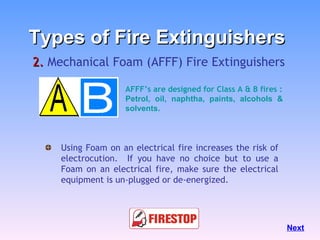 Fire extinguisher training | PPS