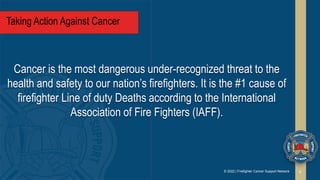 Firefighter Cancer module 1. Cancer Prevention | PPTX
