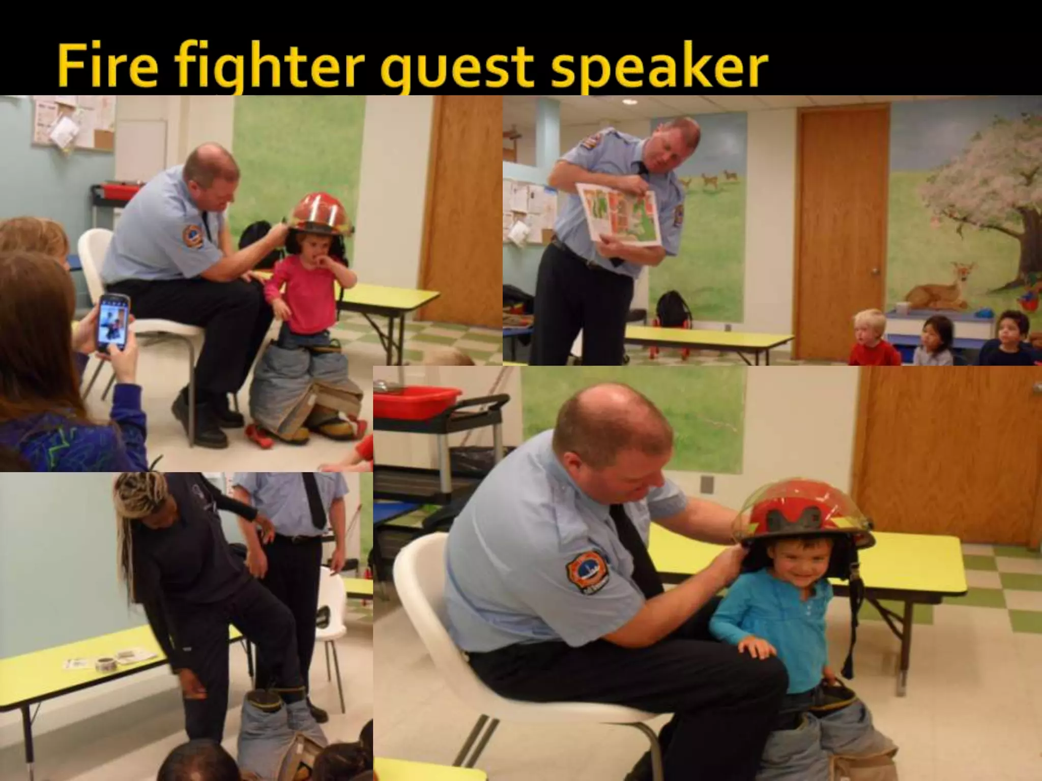 Fire fighter project (presentation show to teachers, and parents) | PPTX