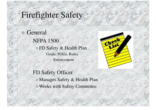 Firefighter Safety