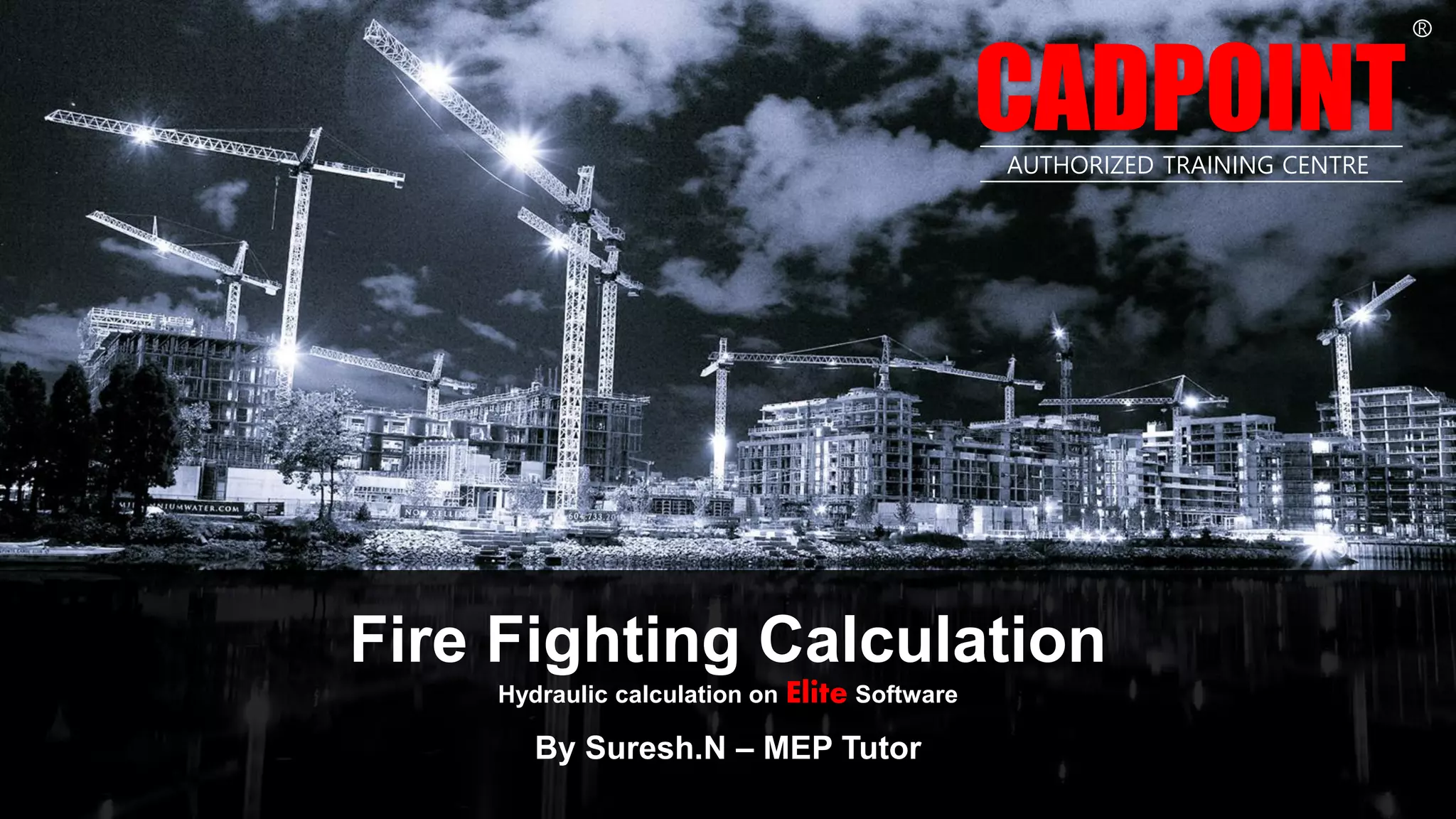 FIre Fighting Elite Fire hydraulic Calculation As per NFPA Standard PPT