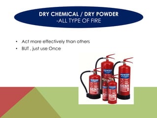 Fire fighting active system | PPTX