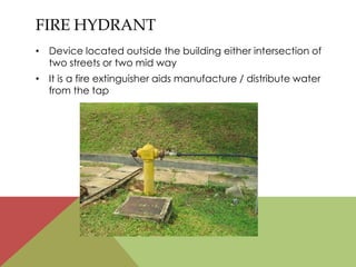 Fire fighting active system | PPTX