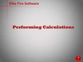 50
Elite Fire Software
 