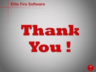 71
Elite Fire Software
 