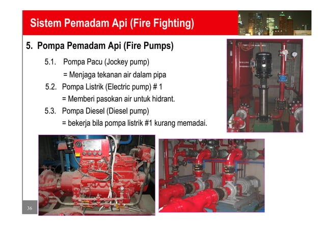 Sistem Pemadam Api dan Pengindera Api