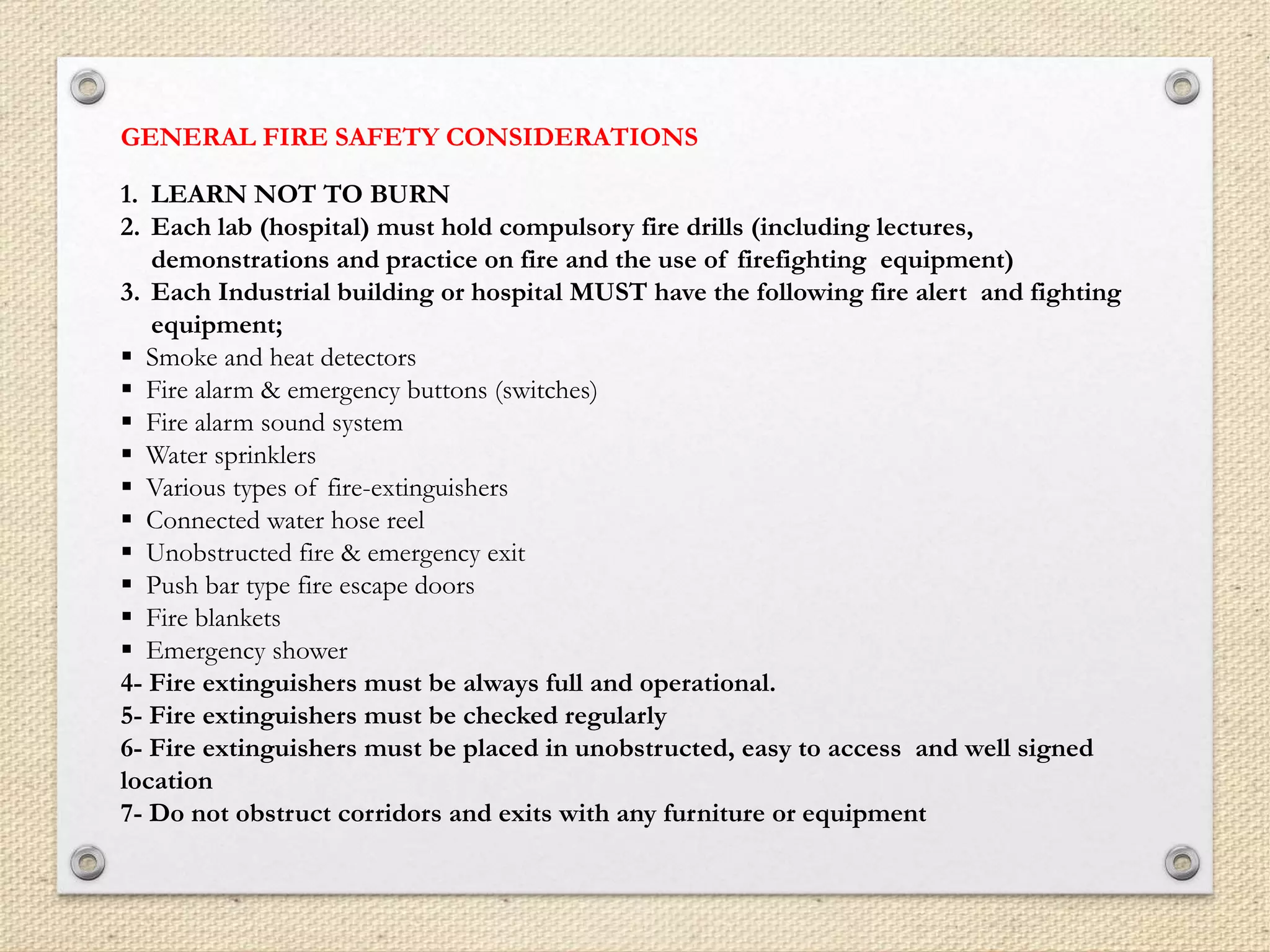 FIRE FIGHTING NOTES PART 01 BY ER. EZAZUL HAQUE SIDDIQUE pptx | PPT