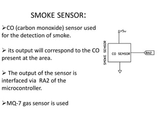 Fire fighting robot ppt | PPTX