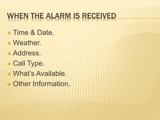 Fire fighting strategies | PPTX