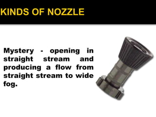 Mystery - opening in
straight stream and
producing a flow from
straight stream to wide
fog.
 