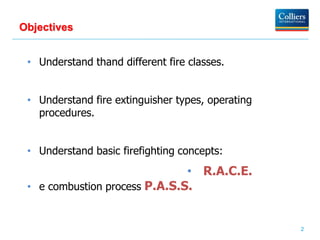 Fire fighting traning 2019 | PPTX