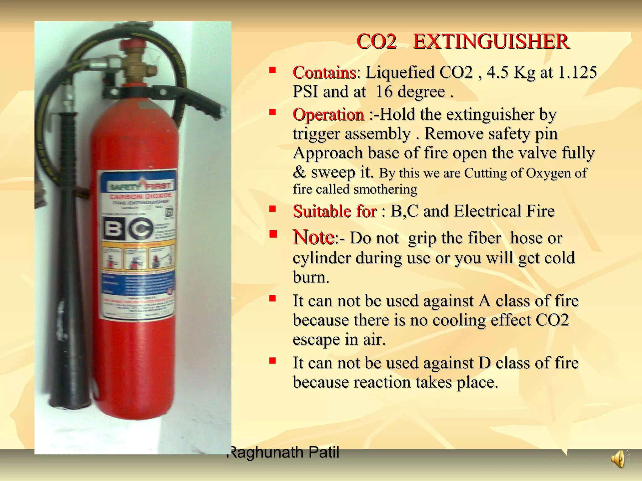 Fire fighting presentation | PPT
